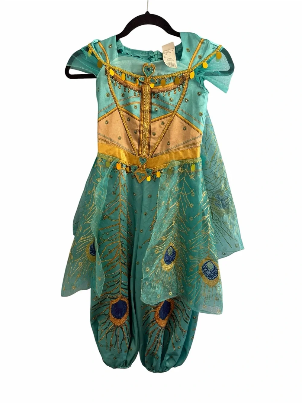 Disney Aladdin Princess Jasmine Girls Costume Halloween